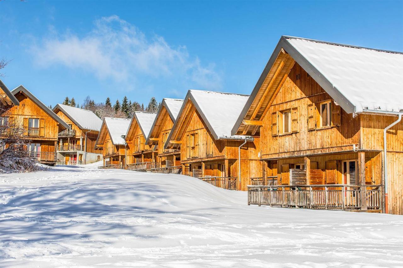 Madame Vacances Les Chalets Du Berger Premium*** La Féclaz Esterno foto